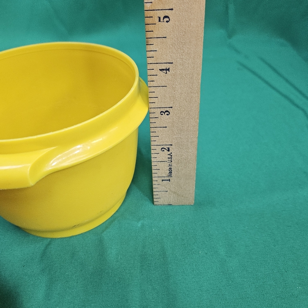 Vtg Tupperware Servalier Storage Bowls Yellow Orange Green 886-31 Lot 812-41 - Picture 8 of 16